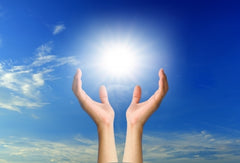 Hands with Sun