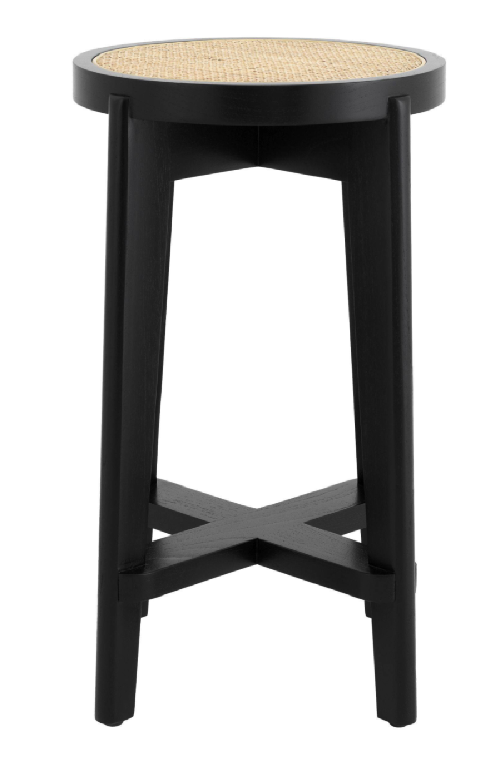 anthracite rattan stools