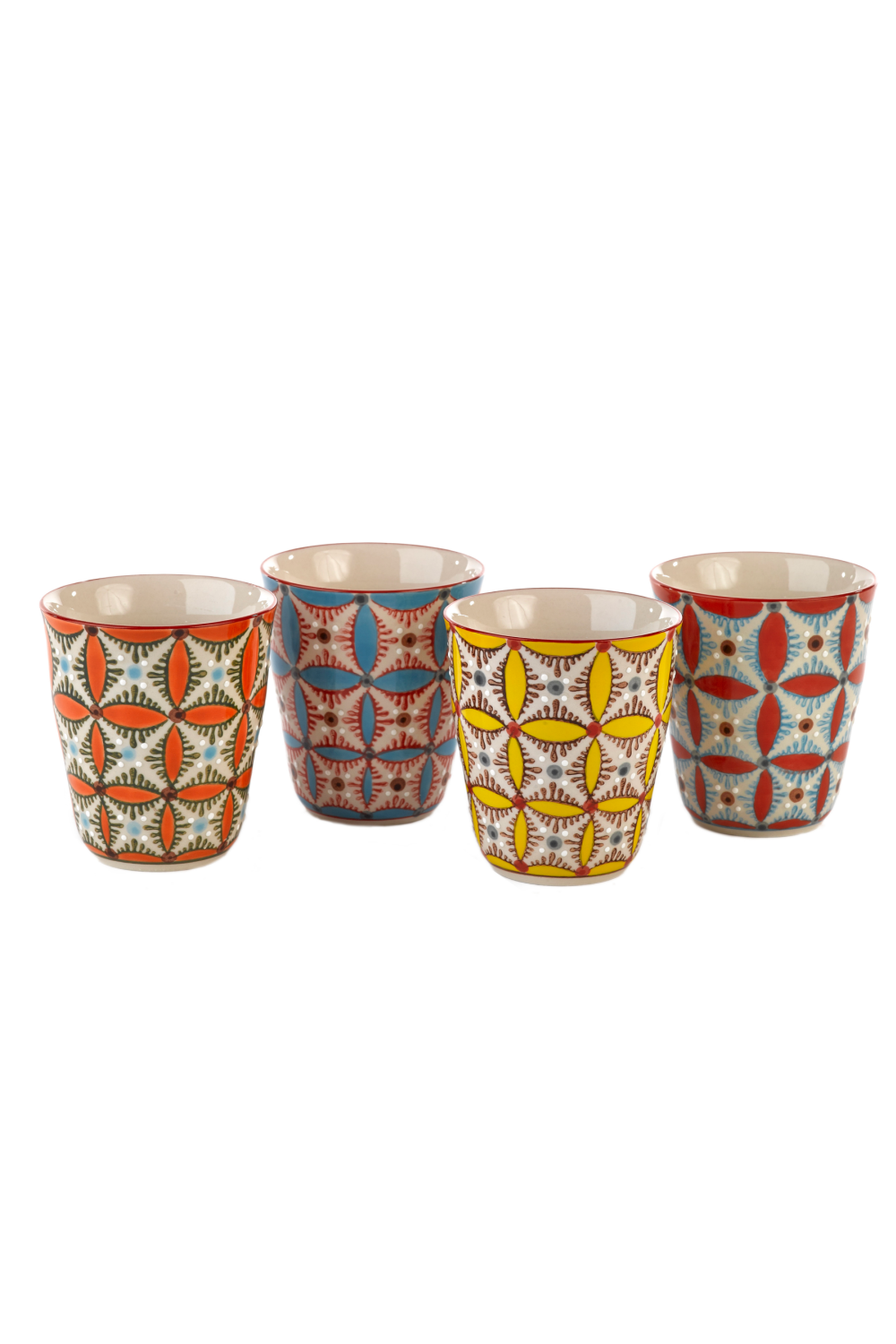 Productie Lijkenhuis Variant Glazed Ceramic Cups | Pols Potten Hippy
