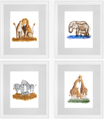 Safari Nursery Art