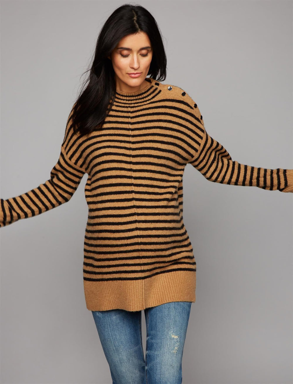 Tan w/ Black / XS|Tan w/ Black / S|Tan w/ Black / M|Tan w/ Black / L