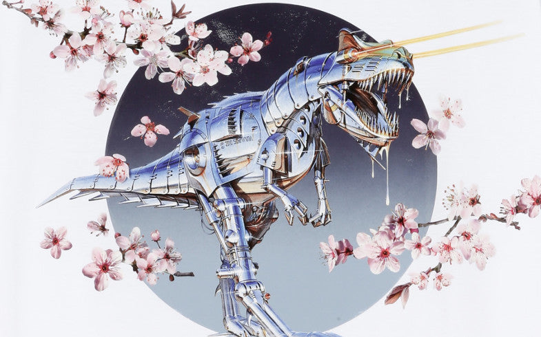 dior robot dinosaur t shirt