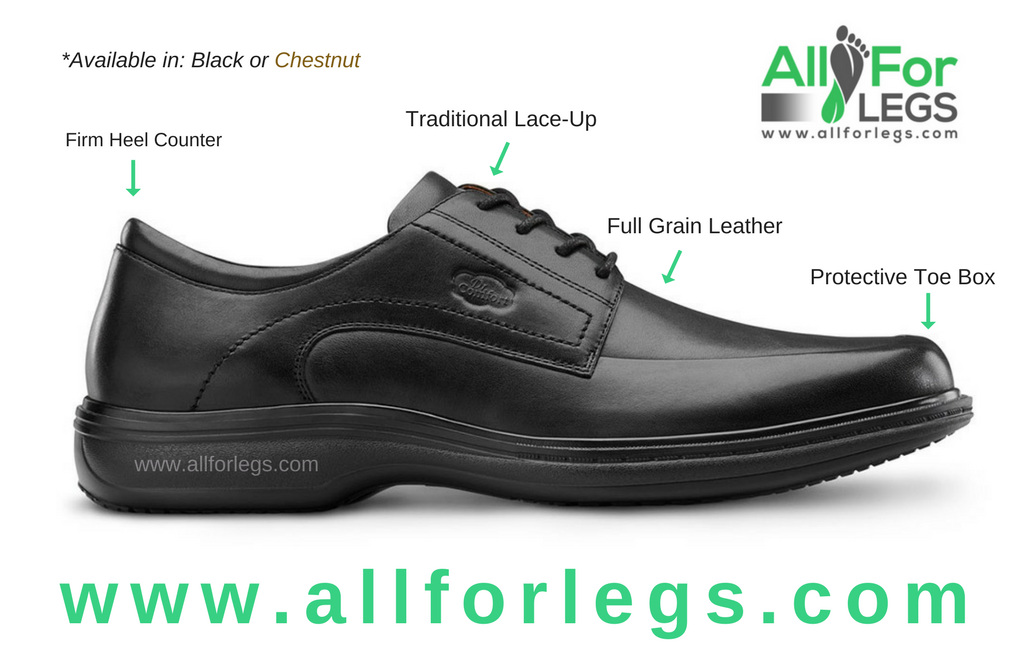 Dr.Comfort Classic Dress Shoe | www.allforlegs.com