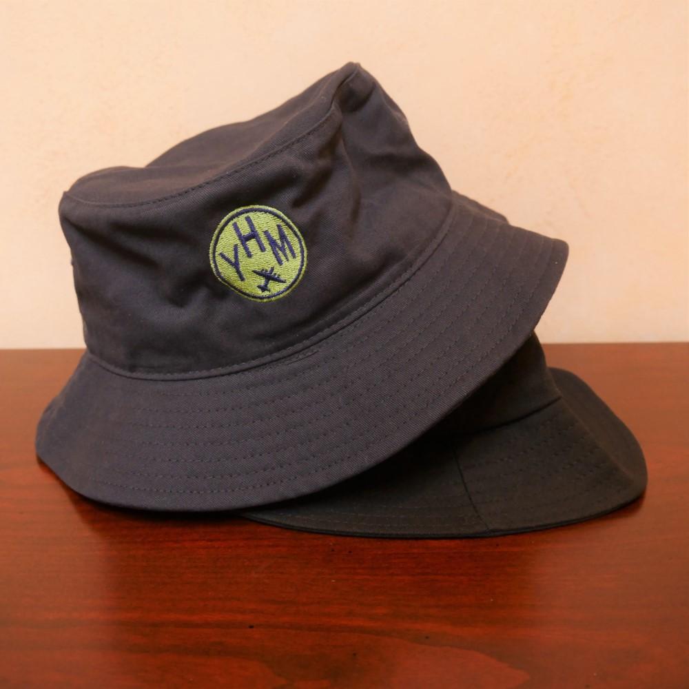 YHM Designs - CPT Cape Town Old School Cool Bucket Hat with Airport Code - Travel Gifts for Him and Her - Roundel Design with Vintage Airplane - Image 8
