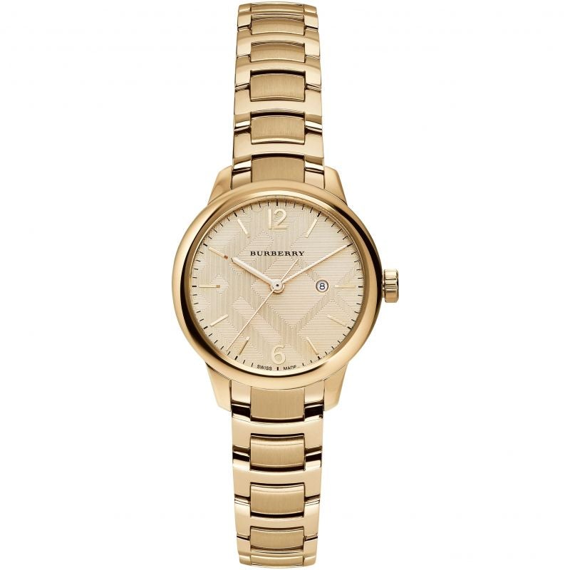 Burberry BU10109 Ladies Gold The Classic Watch