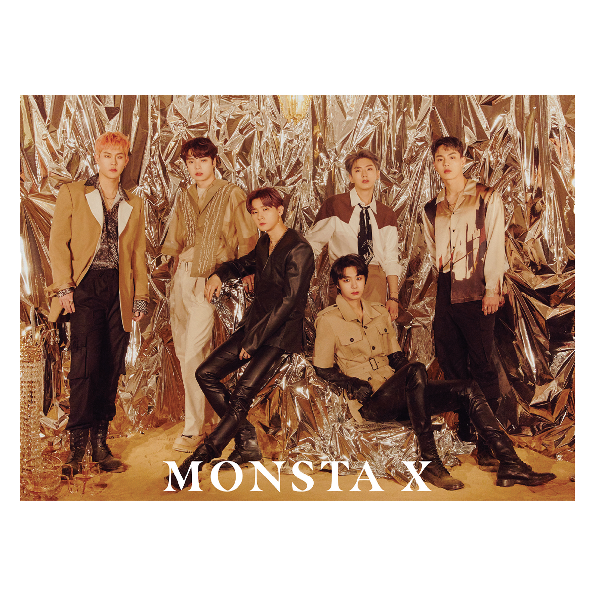 Monsta X Golden Hour Poster Digital Album Monsta X Shop