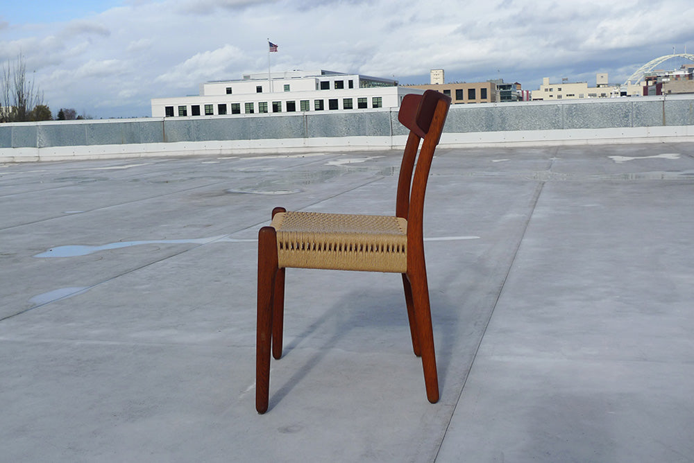 Hans Wegner Carl Hansen CH23 Handmade Portland Midcentury Design Furniture Restoration
