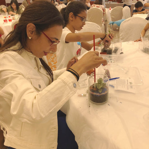 Lush Glass Door hosted a corporate terrarium workshop for Singapore General Hospital SGH annual staff retreat 5