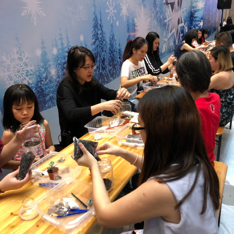 Christmas Terrarium Workshop at Orchard Central