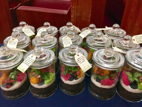 Terrarium for Event, Corporate, Door Gifts at The Arthouse, Old Parliament House by Lush Glass Door