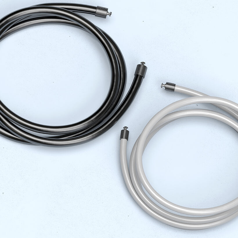 Get Strong 2020* A coiled 2 LB jump rope beside a coiled 1 LB jump rope