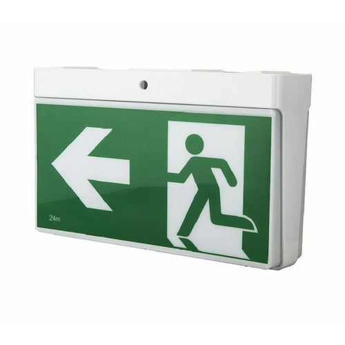 exit sign light battery