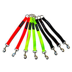 Neon Dog Leash Extenders with Short Lead
