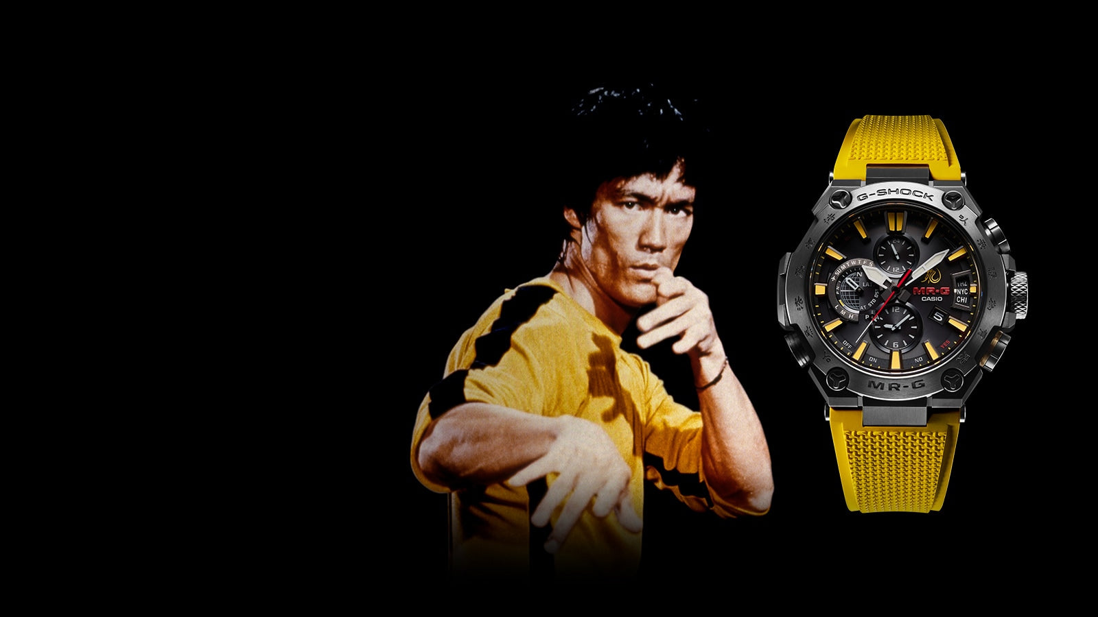 Bruce Lee <br>x G-Shock
