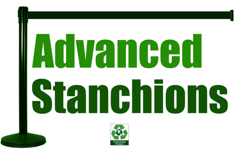 Advanced Stanchions Eco Friendly Green Logo
