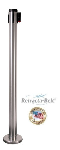 Visiontron Retracta-Belt Magnetic Mounted Posts - 10' Belt | Advanced Stanchions