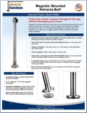 Visiontron Magnetic Mounted Retracta-Belt Post Flyer | Advanced Stanchions