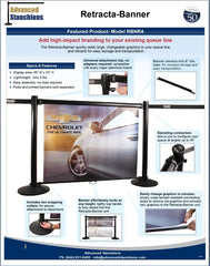 Visiontron Retracta-Banner Brochure | Advanced Stanchions