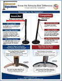 Visiontron Retracta-Belt Difference Flyer | Advanced Stanchions
