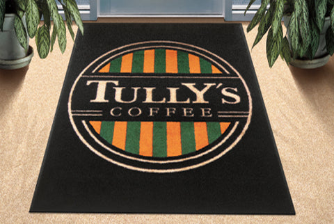 Visiontron Logo Mat Tully's Coffee | Advanced Stanchions