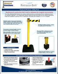 Visiontron Utility Post Flyer 2014 | Advanced Stanchions