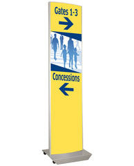 Visiontron Versa-Stand Tower Sign Stand | Advanced Stanchions