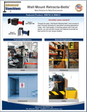 Visiontron Wall Mount Retracta-Belts Flyer | Advanced Stanchions