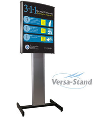 Visiontron Versa-Stand HD Sign Stand | Advanced Stanchions