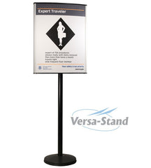 Visiontron Versa-Stand Post Sign Stand | Advanced Stanchions