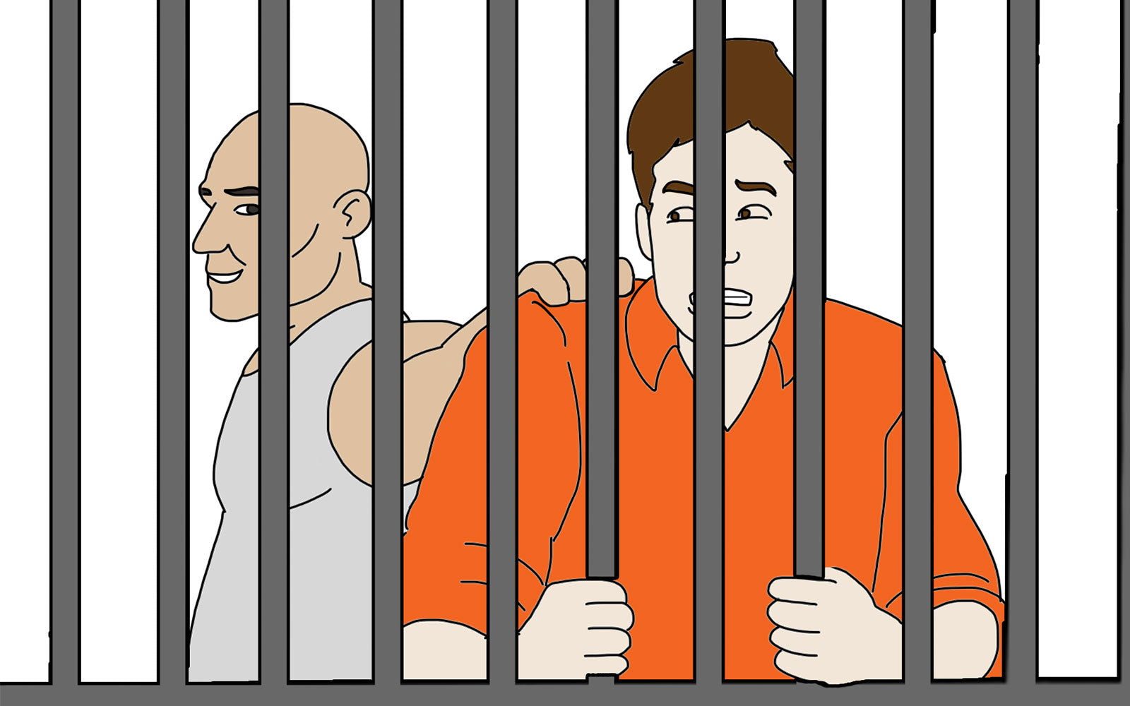 clipart prison dog