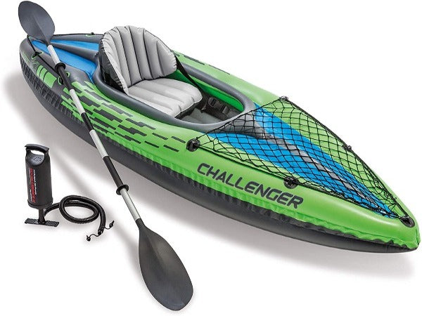 2 Person Intex Challenger K2 Inflatable Kayak with oars and pump Brand new 