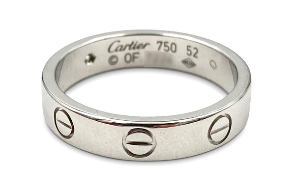 cartier ring 750 52