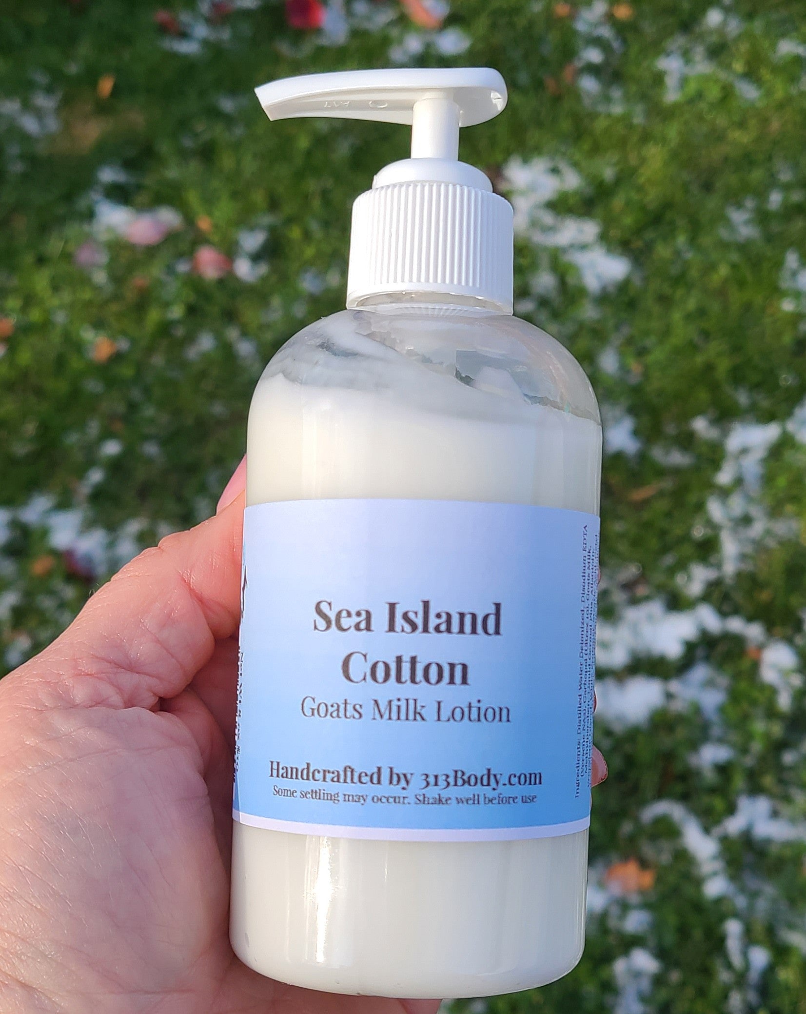 Anger Forbindelse Kredsløb Goats Milk Body Lotion with Jojoba Oil - Sea Island Cotton (inspired) – 313  Body LLC