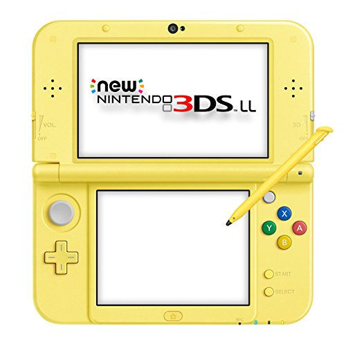 Indbildsk Oprør plade New Nintendo 3DS LL - Pikachu Version (Yellow) - Solaris Japan