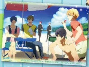 Image for Free! - Hazuki Nagisa - Matsuoka Rin - Nanase Haruka - Nitori Aiichirou - Ryuugazaki Rei - Tachibana Makoto - Clear Poster B (Movic)