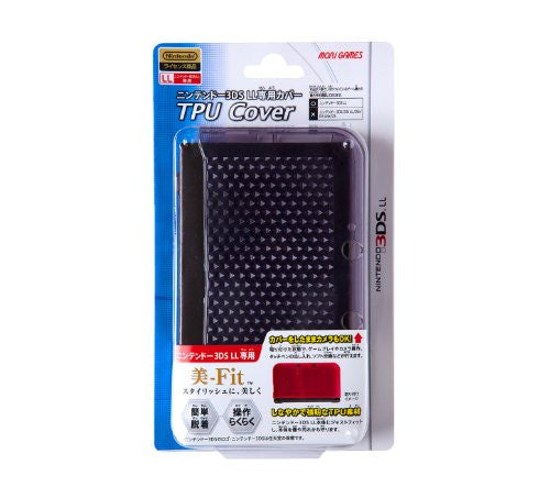 Image 1 for TPU Cover for 3DS LL (Clear Black)