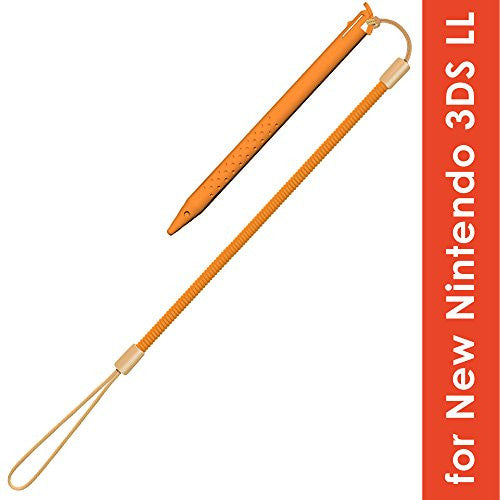Image 2 for Touch Pen Leash for New 3DS LL (Orange)