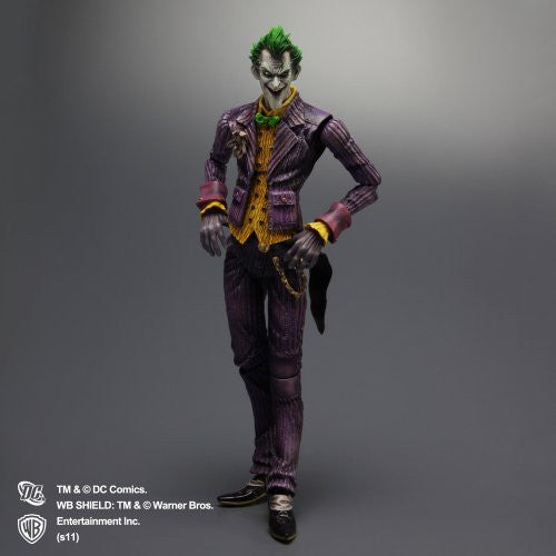 PVC Figure JAPAN SQUARE ENIX Batman Arkham Asylum Play Arts Kai Joker 