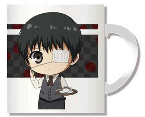 Image 2 for Tokyo Ghoul - Kaneki Ken - Mug - SD Ver. (Penguin Parade)