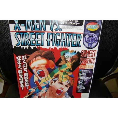 Image for X Men Vs. Street Fighter Guide Book Fan Book / Ps