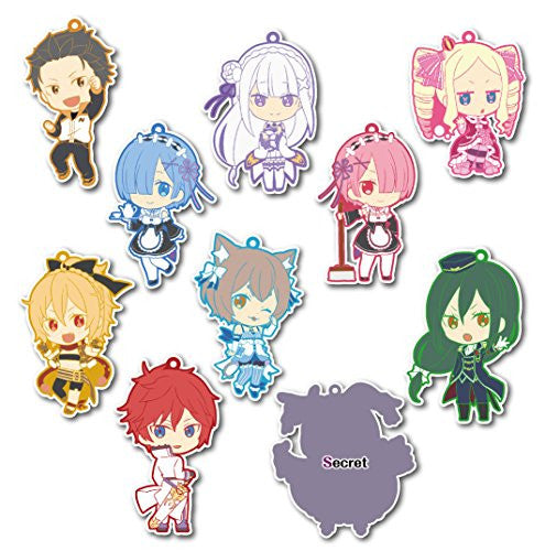 Image 2 for Re:Zero kara Hajimeru Isekai Seikatsu - Rubber Keychain - Blind Box - Niitengomu