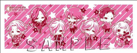 Image for Brothers Conflict - Asahina Hikaru - Asahina Kaname - Asahina Louis - Asahina Natsume - Asahina Subaru - Asahina Tsubaki - Asahina Wataru - Tenugui - Towel B (Slaps)