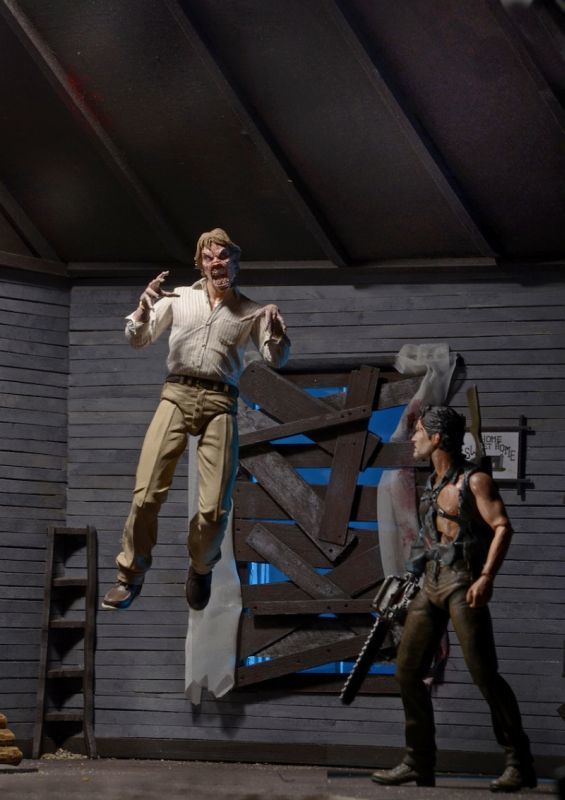 The Evil Dead II - Hero Ash & Deadite Ed 30th Anniversary 7 Inch Action Figure 2PK