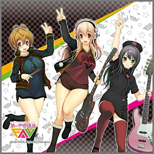 Image 1 for SoniAni: Super Sonico The Animation - Sonico - Fujimi Suzu - Watanuki Fuuri - Mini Towel (Broccoli)