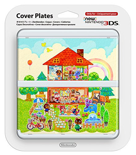 Nintendo 3DS Cover Plates (Animal Happy Home Desig - Solaris Japan