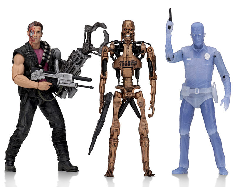 Terminator 2 / Kenner Tribute 7 Inch Action Figure Series 1 - Set