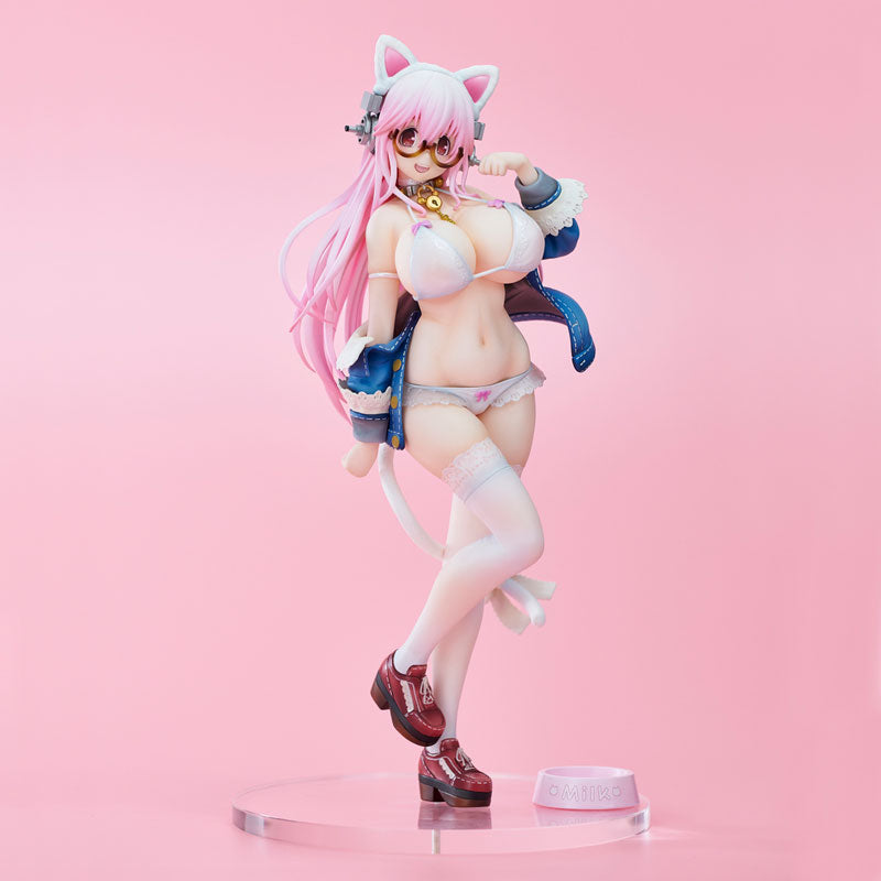 super sonico white cat ver