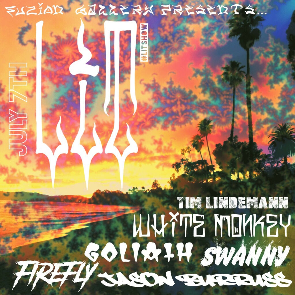 LIT Show flyer Tie Dye Version