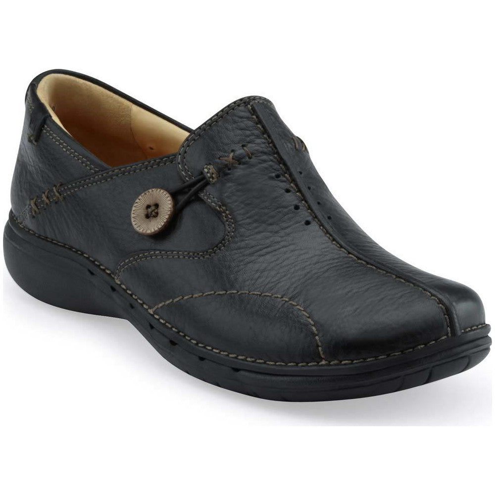 mesa Todopoderoso Maryanne Jones Clarks Women's Un Loop - Black – Alamo Shoes