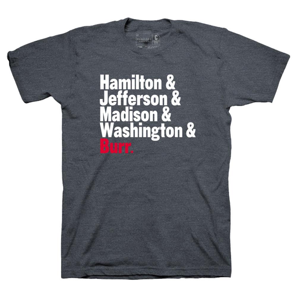 HAMILTON Names T-Shirt – Creative Goods 